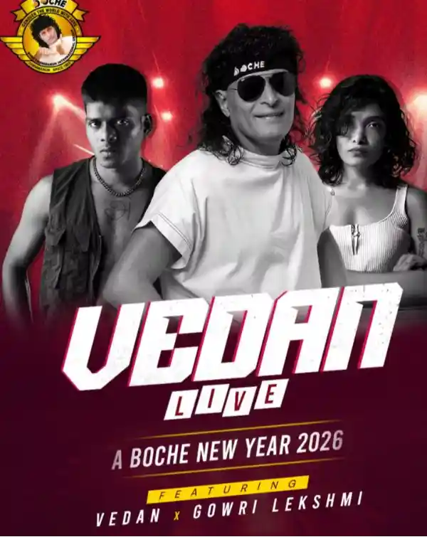 mibile image for Vedan Live-A Boche New Year 2026